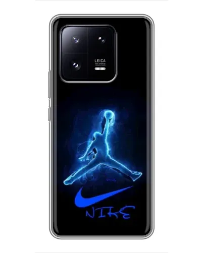 Чехол для Xiaomi 13 Pro с картинкой «Jordan Neon Blue»