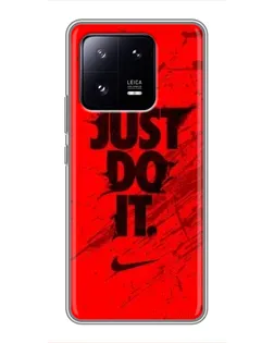 Чехол для Xiaomi 13 Pro с картинкой «Nike Just Do It» Чехол для Xiaomi 13 Pro с картинкой «Nike Just Do It»
