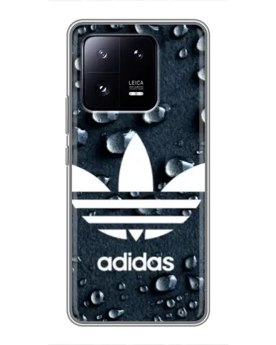 Чехол для Xiaomi 13 Pro с картинкой «Adidas Trefoil Blue» Чехол для Xiaomi 13 Pro с картинкой «Adidas Trefoil Blue»
