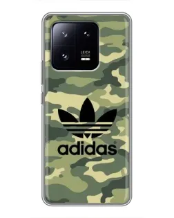 Чехол для Xiaomi 13 Pro с картинкой «Милитари стиль Adidas»