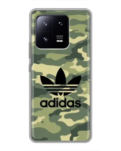 Чехол для Xiaomi 13 Pro с картинкой «Милитари стиль Adidas» Чехол для Xiaomi 13 Pro с картинкой «Милитари стиль Adidas»