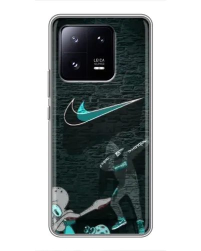 Чехол для Xiaomi 13 Pro с картинкой «Спортивный арт Nike»