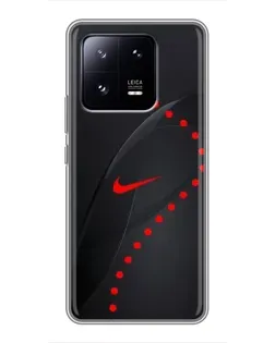 Чехол для Xiaomi 13 Pro с картинкой «Абстрактный дизайн Nike»