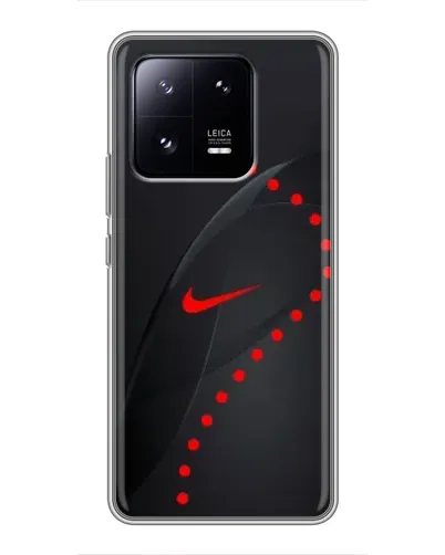 Чехол для Xiaomi 13 Pro с картинкой «Абстрактный дизайн Nike»