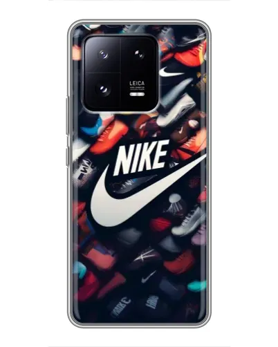 Чехол для Xiaomi 13 Pro с картинкой «Коллекция кроссовок Nike»