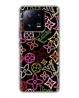 Чехол для Xiaomi 13 Pro с картинкой «Неоновый микс Nike» Чехол для Xiaomi 13 Pro с картинкой «Неоновый микс Nike»