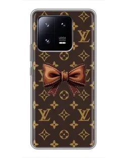 Чехол для Xiaomi 13 Pro с картинкой «LV с бантом»