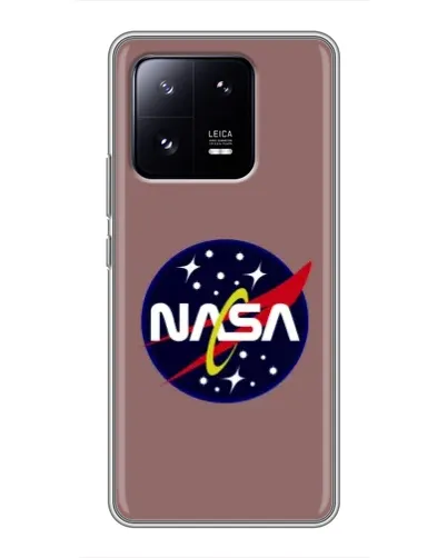 Чехол для Xiaomi 13 Pro с картинкой «NASA — ретро космос» Чехол для Xiaomi 13 Pro с картинкой «NASA — ретро космос»