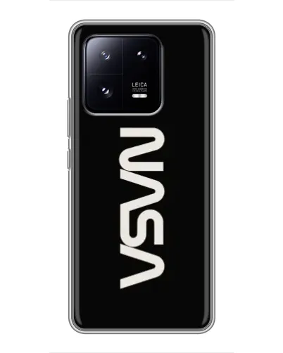 Чехол для Xiaomi 13 Pro с картинкой «NASA — вертикальный логотип» Чехол для Xiaomi 13 Pro с картинкой «NASA — вертикальный логотип»
