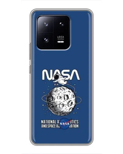 Чехол для Xiaomi 13 Pro с картинкой «NASA — лунная миссия» Чехол для Xiaomi 13 Pro с картинкой «NASA — лунная миссия»