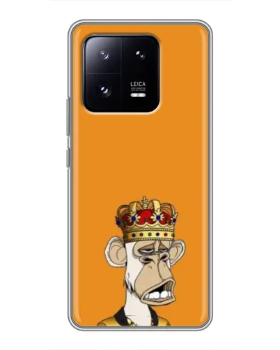 Чехол для Xiaomi 13 Pro с картинкой «Золотая обезьяна Bored Ape» Чехол для Xiaomi 13 Pro с картинкой «Золотая обезьяна Bored Ape»