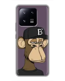 Чехол для Xiaomi 13 Pro с картинкой «Bored Ape в кепке»