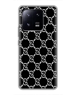 Чехол для Xiaomi 13 Pro с картинкой «Gucci — сетчатый паттерн»