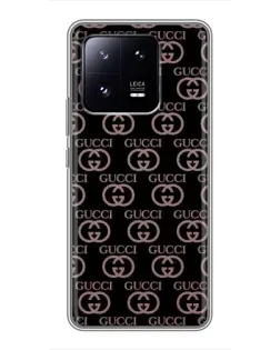 Чехол для Xiaomi 13 Pro с картинкой «Классическая монограмма Gucci»