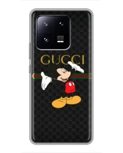 Чехол для Xiaomi 13 Pro с картинкой «Микки Маус Gucci»