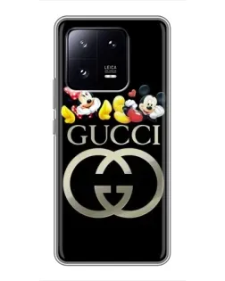 Чехол для Xiaomi 13 Pro с картинкой «Gucci — герои Disney»