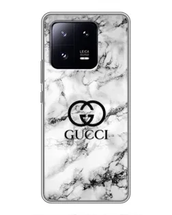 Чехол для Xiaomi 13 Pro с картинкой «Gucci — мраморный шик»