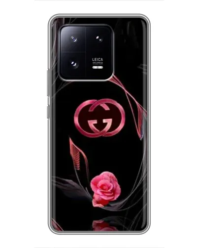 Чехол для Xiaomi 13 Pro с картинкой «Gucci — неоновая роза» Чехол для Xiaomi 13 Pro с картинкой «Gucci — неоновая роза»