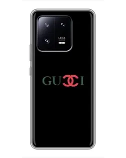 Чехол для Xiaomi 13 Pro с картинкой «Gucci — красный градиент»