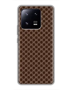 Чехол для Xiaomi 13 Pro с картинкой «Gucci — шоколадная сетка» Чехол для Xiaomi 13 Pro с картинкой «Gucci — шоколадная сетка»