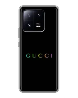 Чехол для Xiaomi 13 Pro с картинкой «Gucci — неоновый минимализм» Чехол для Xiaomi 13 Pro с картинкой «Gucci — неоновый минимализм»