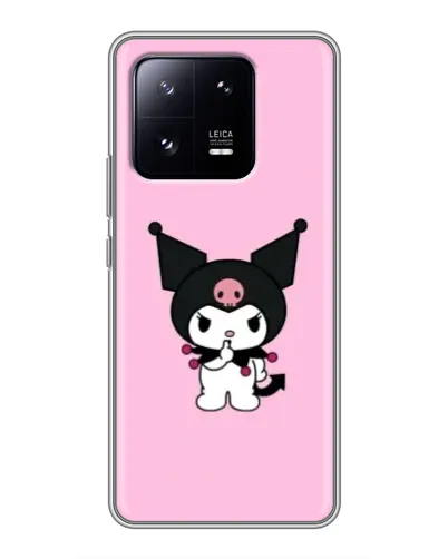 Чехол для Xiaomi 13 Pro с картинкой «Kuromi — розовая нежность»