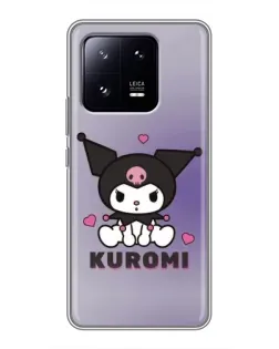 Чехол для Xiaomi 13 Pro с картинкой «Kuromi — фиолетовый арт» Чехол для Xiaomi 13 Pro с картинкой «Kuromi — фиолетовый арт»