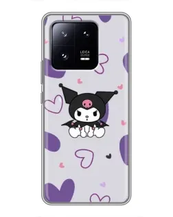 Чехол для Xiaomi 13 Pro с картинкой «Kuromi и лавандовые сердца» Чехол для Xiaomi 13 Pro с картинкой «Kuromi и лавандовые сердца»