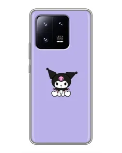Чехол для Xiaomi 13 Pro с картинкой «Kuromi — фиолетовый минимализм» Чехол для Xiaomi 13 Pro с картинкой «Kuromi — фиолетовый минимализм»