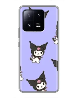 Чехол для Xiaomi 13 Pro с картинкой «Паттерн с Kuromi» Чехол для Xiaomi 13 Pro с картинкой «Паттерн с Kuromi»