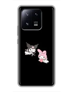 Чехол для Xiaomi 13 Pro с картинкой «My Melody и Kuromi» Чехол для Xiaomi 13 Pro с картинкой «My Melody и Kuromi»