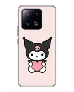 Чехол для Xiaomi 13 Pro с картинкой «Kuromi и сердце» Чехол для Xiaomi 13 Pro с картинкой «Kuromi и сердце»