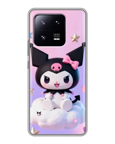 Чехол для Xiaomi 13 Pro с картинкой «Рок-звезда Kuromi»