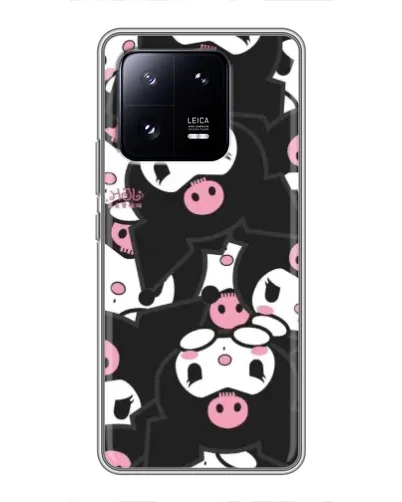 Чехол для Xiaomi 13 Pro с картинкой «Kuromi с сердечком»