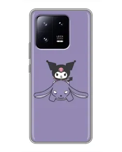 Чехол для Xiaomi 13 Pro с картинкой «Kuromi на лиловом фоне» Чехол для Xiaomi 13 Pro с картинкой «Kuromi на лиловом фоне»