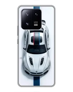 Чехол для Xiaomi 13 Pro с картинкой «Вид сверху — BMW M» Чехол для Xiaomi 13 Pro с картинкой «Вид сверху — BMW M»