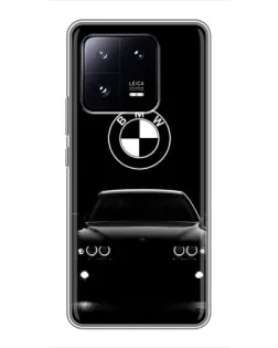Чехол для Xiaomi 13 Pro с картинкой «BMW — взгляд из темноты»