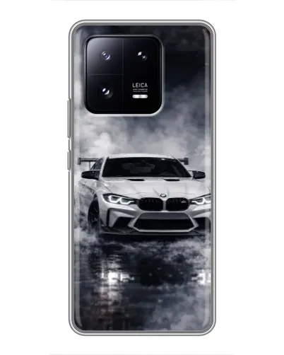 Чехол для Xiaomi 13 Pro с картинкой «BMW сквозь туман»