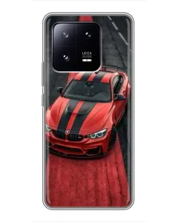 Чехол для Xiaomi 13 Pro с картинкой «BMW на красной дорожке»