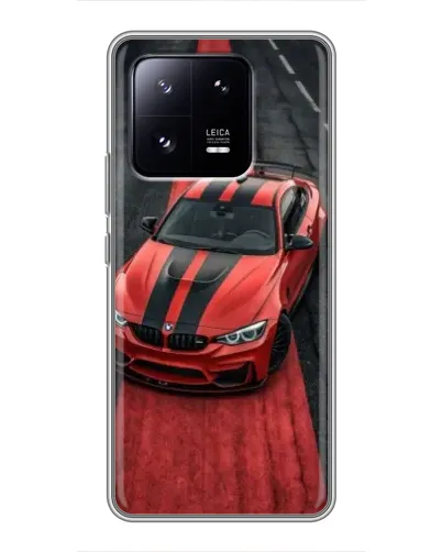 Чехол для Xiaomi 13 Pro с картинкой «BMW на красной дорожке»