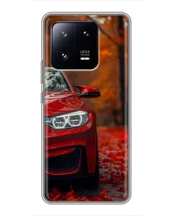 Чехол для Xiaomi 13 Pro с картинкой «Осенняя BMW M4»