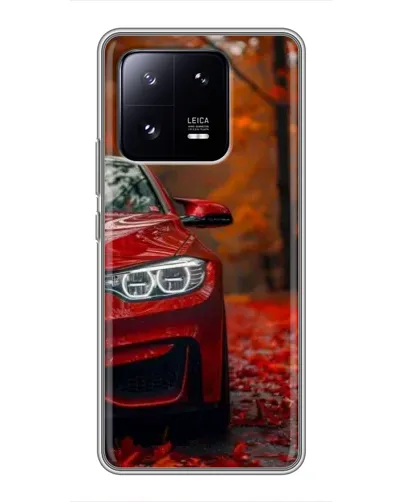 Чехол для Xiaomi 13 Pro с картинкой «Осенняя BMW M4»