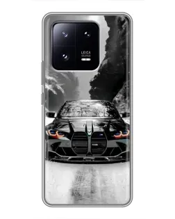 Чехол для Xiaomi 13 Pro с картинкой «BMW — акварельный дрифт» Чехол для Xiaomi 13 Pro с картинкой «BMW — акварельный дрифт»