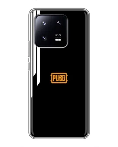 Чехол для Xiaomi 13 Pro с картинкой «PUBG — вертикальные линии»