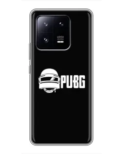 Чехол для Xiaomi 13 Pro с картинкой «PUBG — классический лого»