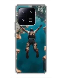Чехол для Xiaomi 13 Pro с картинкой «PUBG — свободное падение»
