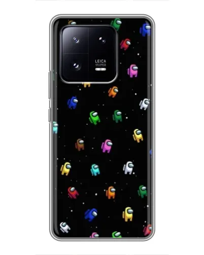 Чехол для Xiaomi 13 Pro с картинкой «Экипаж Among Us»