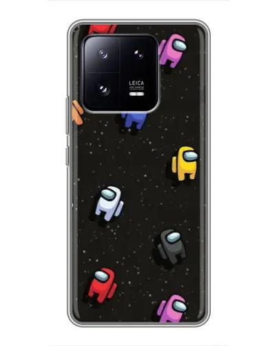 Чехол для Xiaomi 13 Pro с картинкой «Космический паттерн Among Us»