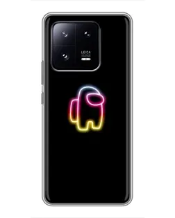 Чехол для Xiaomi 13 Pro с картинкой «Among Us градиент» Чехол для Xiaomi 13 Pro с картинкой «Among Us градиент»