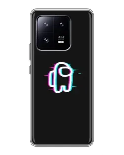 Чехол для Xiaomi 13 Pro с картинкой «Among Us неон» Чехол для Xiaomi 13 Pro с картинкой «Among Us неон»